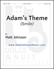Adam's Theme piano sheet music cover Thumbnail